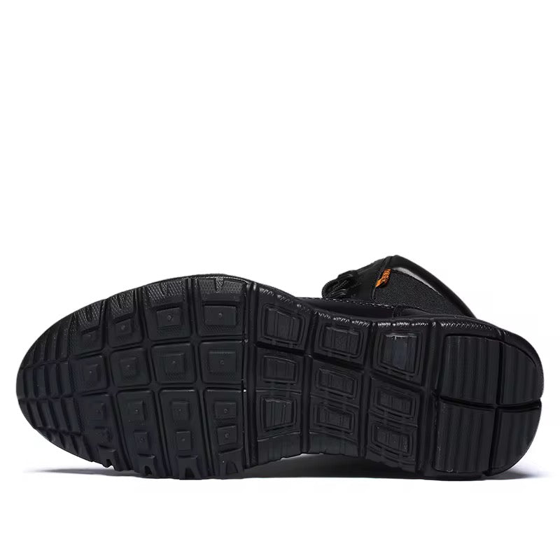 Botas De Combate Botas Hiking Boots Jungle Black Leather Combat Boots