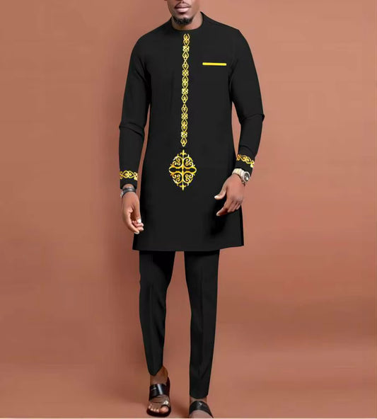 African Ethics Style Male Suit Traditional African