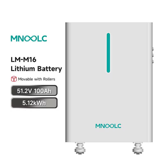 Mobile Solar Energy Battery – 16kWh LiFePO4 (51.2V 314Ah/300Ah)